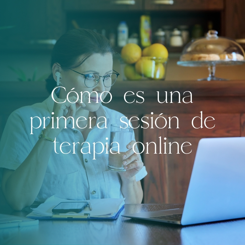Cómo es una primera sesión de terapia online