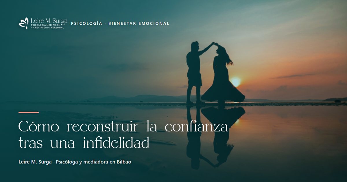 Cómo reconstruir la confianza tras una infidelidad