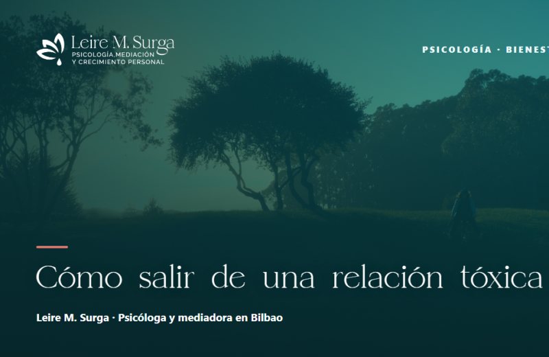 Cómo salir de una relación tóxica