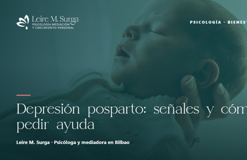 Depresión posparto: señales y cómo pedir ayuda