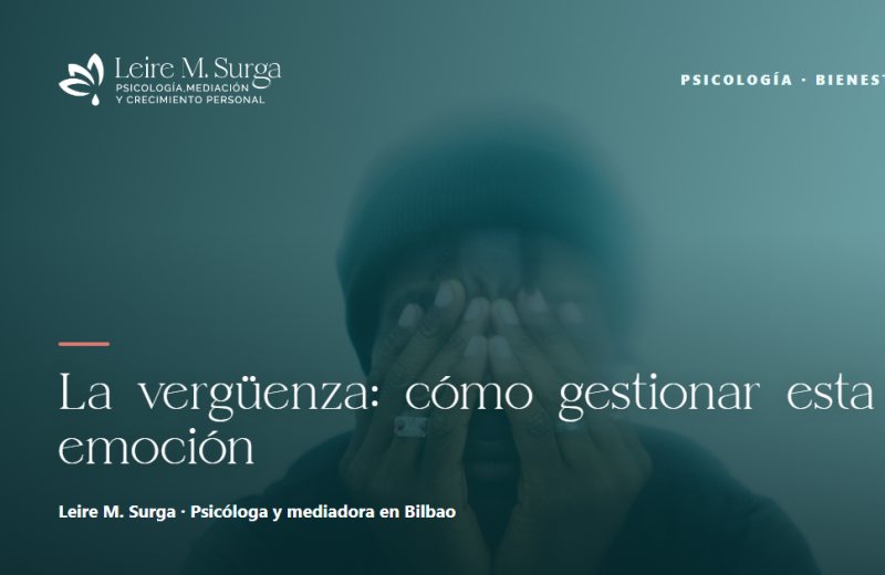 La vergüenza: cómo gestionar esta emoción